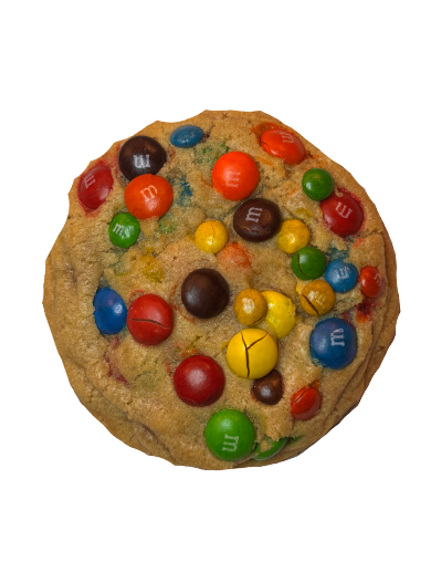 M&M cookie